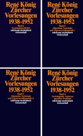 Zürcher Vorlesungen (1938-1952), 4 Teile