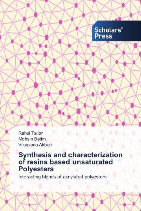 Synthesis and characterization of resins based unsaturated Polyesters 