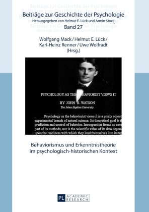 Behaviorismus und Erkenntnistheorie im psychologisch-historischen Kontext 