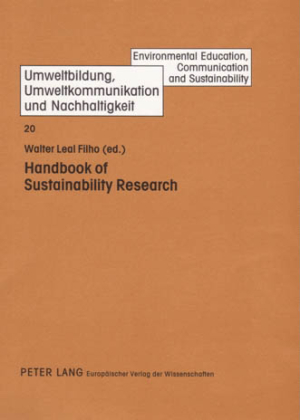 Handbook of Sustainability Research 