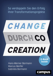 Change durch Co-Creation, m. 1 Buch, m. 1 E-Book