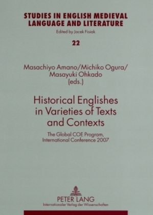 Historical Englishes in Varieties of Texts and Contexts 