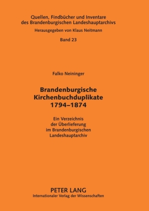 Brandenburgische Kirchenbuchduplikate 1794-1874 