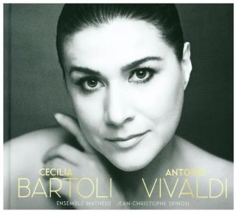 Cecilia Bartoli - Antonio Vivaldi, m. Hardcover Book, 1 Audio-CD
