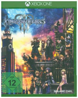 Kingdom Hearts III, 1 Xbox One-Blu-ray Disc 