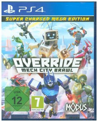 Override Mech City Brawl 1 Ps4 Blu Ray Disc Super Charged Mega Edition Produkt