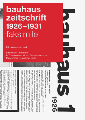 bauhaus zeitschrift 1926 - 1931, 14 Teile