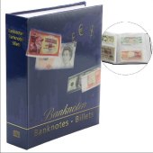 Banknotenalbum "Universal" mit 50 Blättern zum Einstecken und Sammeln von Banknoten