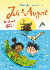 Juli & August - Krokodil über Bord Cover
