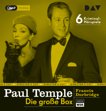 Paul Temple - Die große Box, 6 MP3-CDs