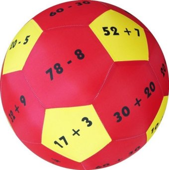 HANDS ON Lernspielball - Plus und Minusaufgaben im Zahlenraum 100