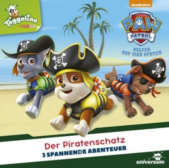 Paw Patrol - Der Piratenschatz, 1 Audio-CD