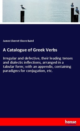 A Catalogue of Greek Verbs 