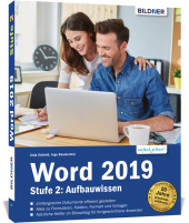 Word 2019 - Stufe 2: Aufbauwissen Cover