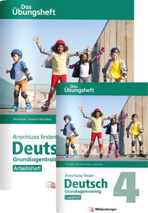 Anschluss finden Deutsch - Das Übungsheft / Grundlagentraining Klasse 4 - Leseheft und Arbeitsheft