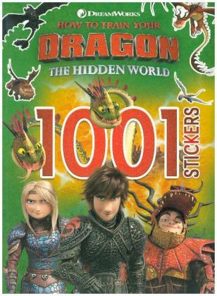 How to Train Your Dragon - The Hidden World, 1001 Stickers 