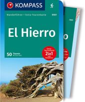 KOMPASS Wanderführer El Hierro, 50 Touren mit Extra-Tourenkarte