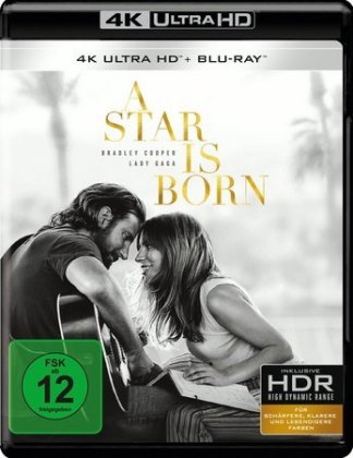 A Star Is Born, 1 UHD-Blu-ray + 1 Blu-ray 