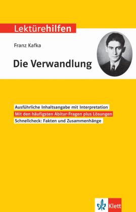 Lektürehilfen Franz Kafka 'Die Verwandlung' 