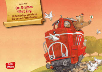 Dr. Brumm fährt Zug. Kamishibai Bildkartenset