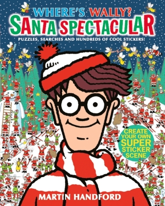 Where's Wally? Santa Spectacular Sticker Activity Book 