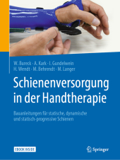 Schienenversorgung in der Handtherapie, m. 1 Buch, m. 1 E-Book