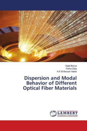 Dispersion and Modal Behavior of Different Optical Fiber Materials 