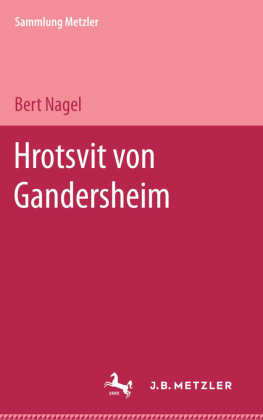 Hrotsvit von Gandersheim 