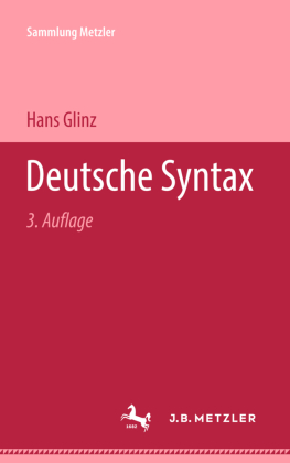 Deutsche Syntax 