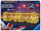 Ravensburger 3D Puzzle Buckingham Palace bei Nacht 12529 - leuchtet im Dunkeln - der Buckingham Palast zum selber Puzzel