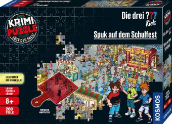 Krimipuzzle ??? Kids - Spuk auf dem Schulfest (Kinderspiel)