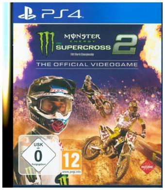 Monster Energy Supercross 2 1 Ps4 Blu Ray Disc Produkt