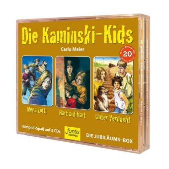 Die Kaminski-Kids: Die Jubiläums-Hörspiel-Box, 3 Audio-CDs
