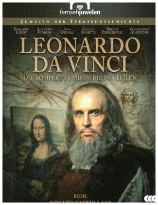Leonardo da Vinci - Die komplette Miniserie in 5 Teilen, 3 DVD 