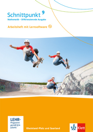 Schnittpunkt Mathematik 9. Differenzierende Ausgabe Rheinland-Pfalz und Saarland - 9. Schuljahr, Arbeitsheft mit Lernsof