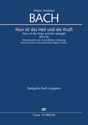 Nun ist das Heil und die Kraft (Klavierauszug) 