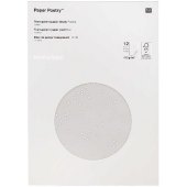 Transparentpapier, Punkte / Silber Fsc Mix