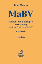 MaBV Makler- und Bauträgerverordnung, Kommentar