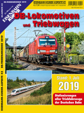 DB-Lokomotiven und Triebwagen - Stand 1. Juli 2019