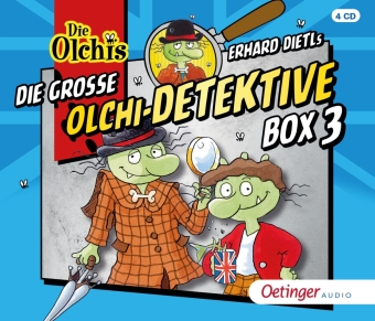 Die große Olchi-Detektive-Box, 4 Audio-CD