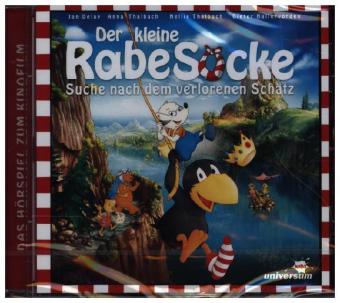 Der kleine Rabe Socke - Suche nach dem verlorenen Schatz (Hörspiel), 1 Audio-CD, 1 Audio-CD