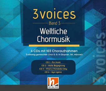 3 Voices, 4 Audio-CD