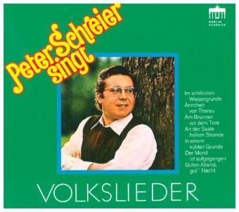 Peter Schreier singt Volkslieder, 1 Audio-CD