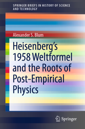 Heisenberg's 1958 Weltformel and the Roots of Post-Empirical Physics 