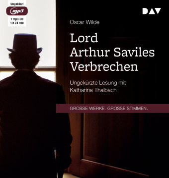 Lord Arthur Saviles Verbrechen, 1 Audio-CD, 1 MP3 