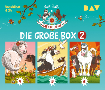 Die Haferhorde - Die große Box, 6 Audio-CDs