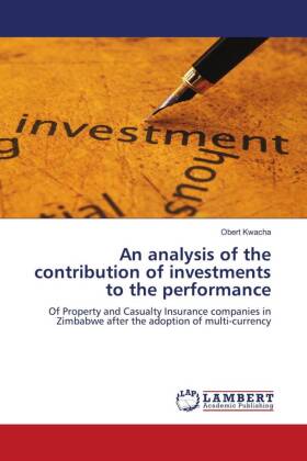 An analysis of the contribution of investments to the performance 