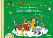 Übermorgen kommt der Weihnachtsmann, m. Audio-CD