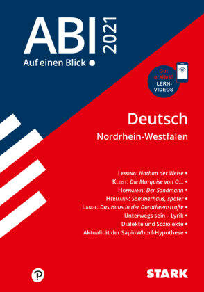 Abi - auf einen Blick! Deutsch NRW 2021 | ISBN 978-3-8490-3943-1 | Buch