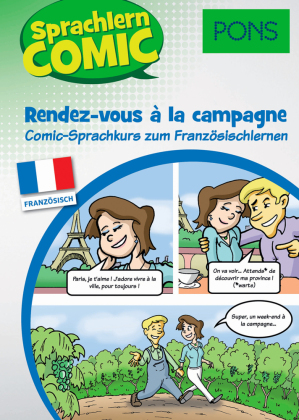 PONS Sprachlern-Comic Französisch Rendez-vous à la campagne